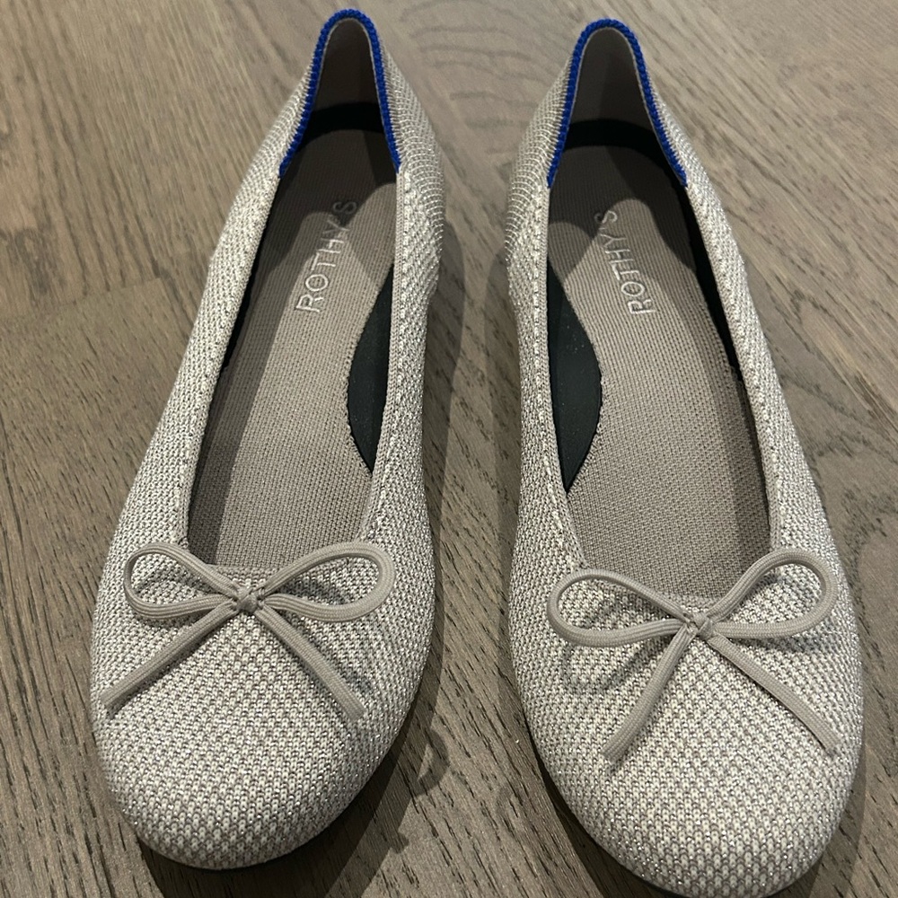 Rothy’s Like-New Bow Ballet FLAT - size 8